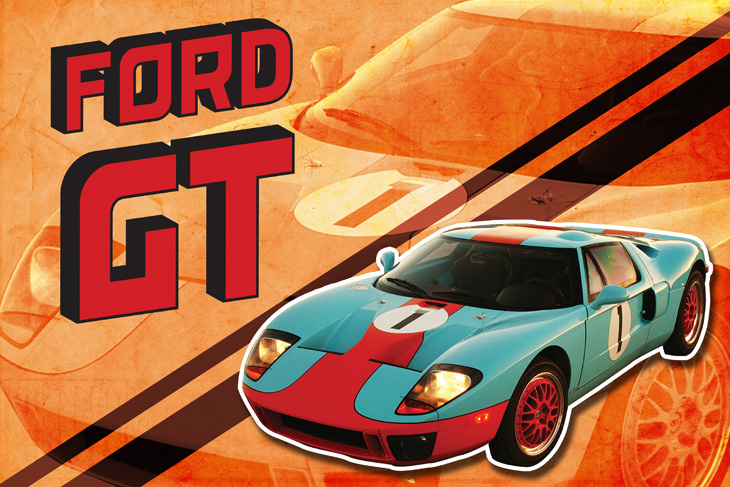 Ford GT Retro